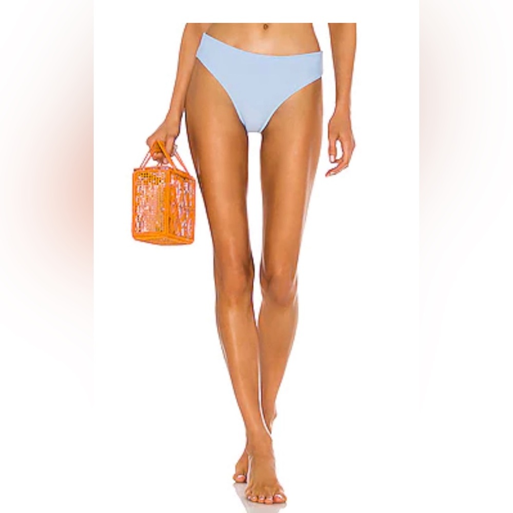 Tularosa Light Blue Ruffle Bikini Set - Picture 4 of 8